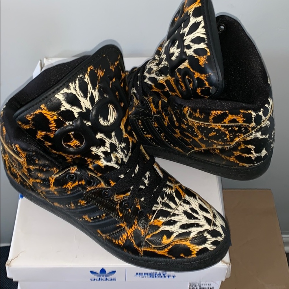 Adidas by Jeremy Scott Instinct Hightops Leopard